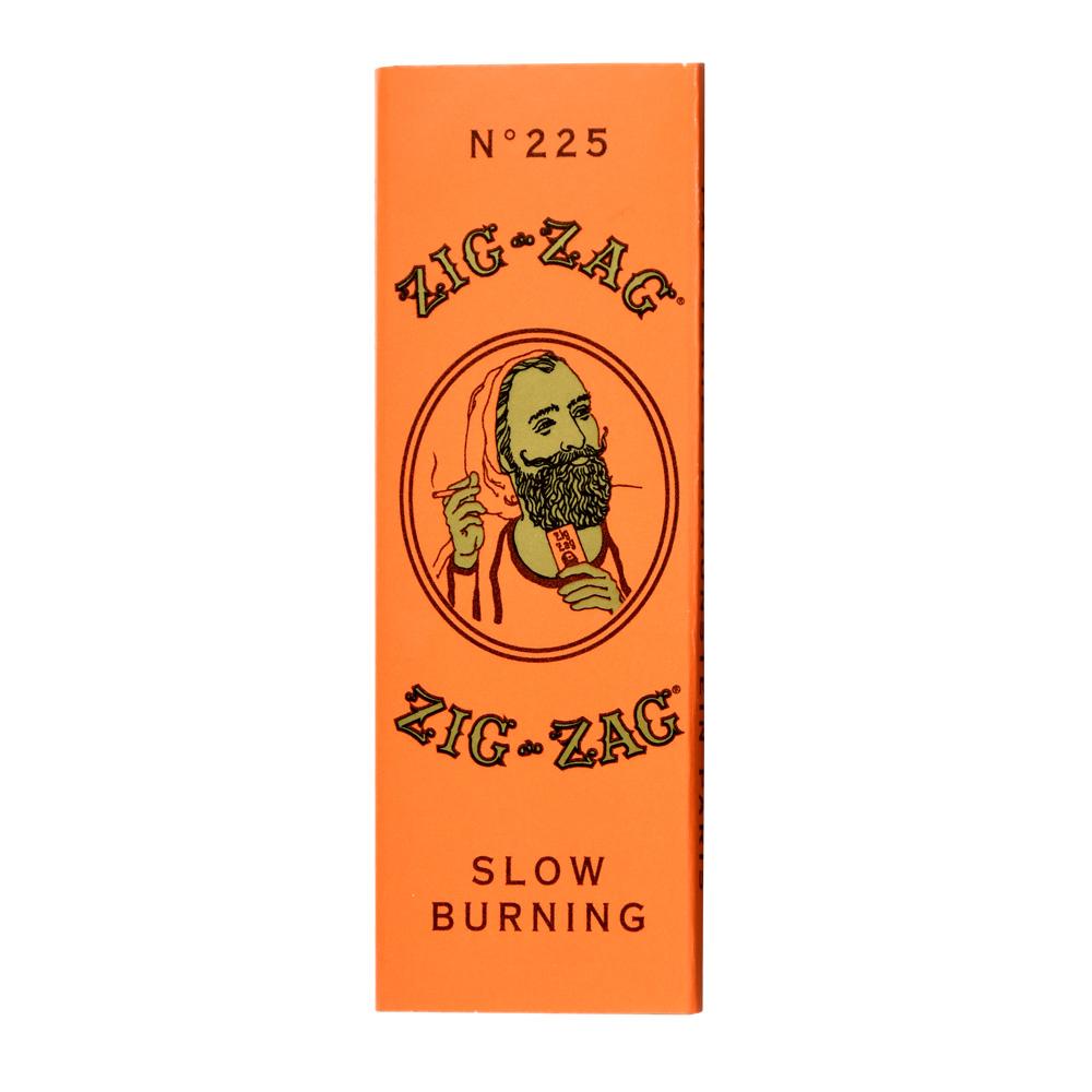 Zig Zag Orange Rolling Papers Pack, 1 1/4 Inch, Portable Design, Front View