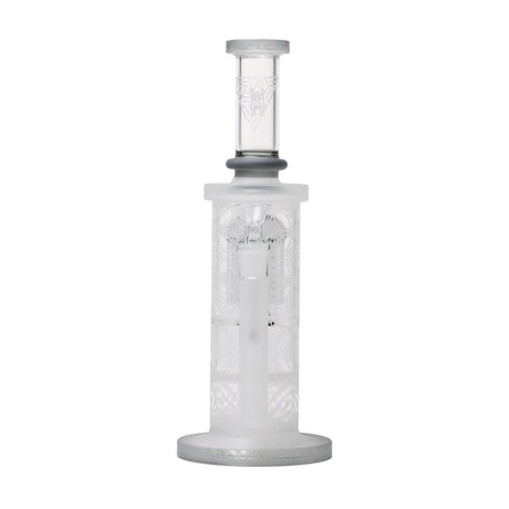 Human Grade Sacred Straight Sandblasted Glass Dab Rig