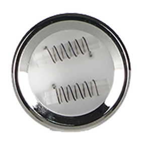 XVAPE Vista Mini 2 E-Rig Dual Quartz Coil top view for efficient vaporization