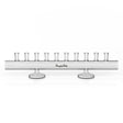 Honeybee Herb 10 Piece Horizontal Banger Holder, Front View on White Background