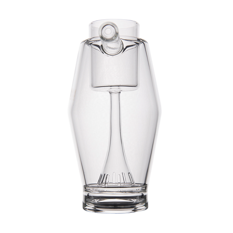 MJ Arsenal Proxy Bubbler - Clear Borosilicate Glass Dab Rig Accessory - Front View
