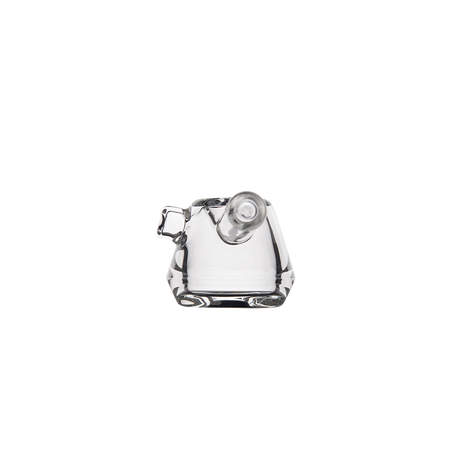 MJ Arsenal Kettle Hand Pipe - Compact Clear Glass with Side Carb