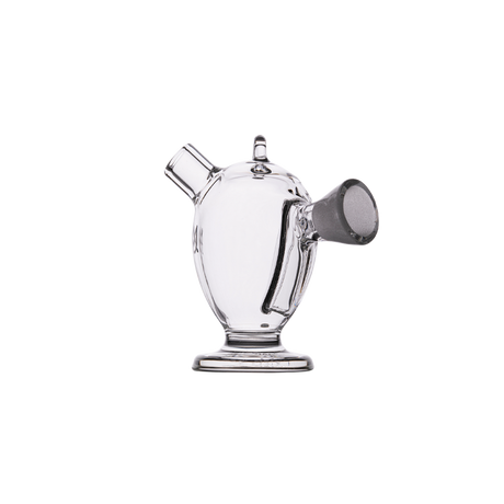 MJ Arsenal Dubbler Original Double Bubbler, portable borosilicate glass design, 45-degree view