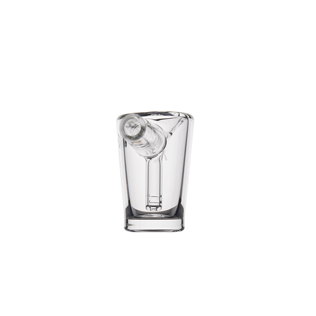 MJ Arsenal Basin Compact Bubbler front view on white background, 100% Borosilicate Glass