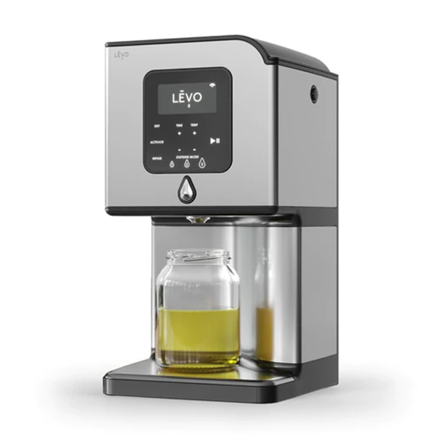 LEVO Oil LUX Infuser with Touch-Screen Display and Herb Pod, Front View