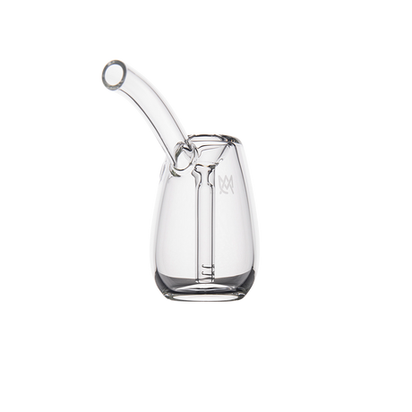 MJ Arsenal Bulb Mini Bubbler in 100% Borosilicate Glass - Front View on White Background