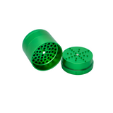 Stacheproductswholesale Grynder (N.Y.A.G) 4 Piece Herb Grinder in Vibrant Green - Top View