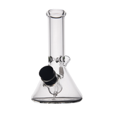 MJ Arsenal Cache Bong - Clear Beaker Design with 45 Degree Joint - Front View