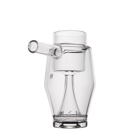 MJ Arsenal Proxy Bubbler Mini - Clear Glass Dab Rig Side View