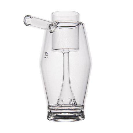 MJ Arsenal Proxy Bubbler, Borosilicate Glass, Clear Dab Rig Accessory, Front View