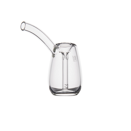 MJ Arsenal Bulb Mini Bubbler - 100% Borosilicate Glass with Side Angle View