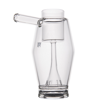 MJ Arsenal Proxy Bubbler in Borosilicate Glass, Compact Dabbing Accessory, Side View