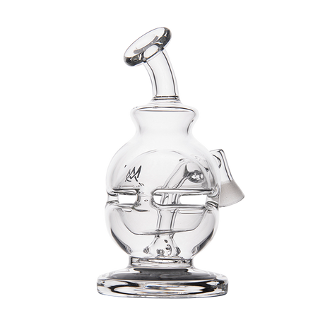 MJ Arsenal Royale Vape Edition Mini Dab Rig - Clear Glass Front View