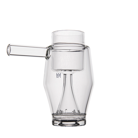 MJ Arsenal Proxy Bubbler Mini - Compact Clear Glass Dab Rig with Side Tube