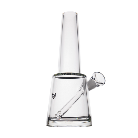 MJ Arsenal Summit Glass Bong with 14mm Joint - Clear Borosilicate - Front View