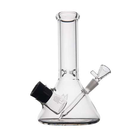 MJ Arsenal Cache Bong with 45 Degree Joint - Clear Borosilicate Glass Beaker Design