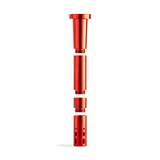 Chill Red Break Resistant Downstem for Bongs, Durable Metal Build, Front View