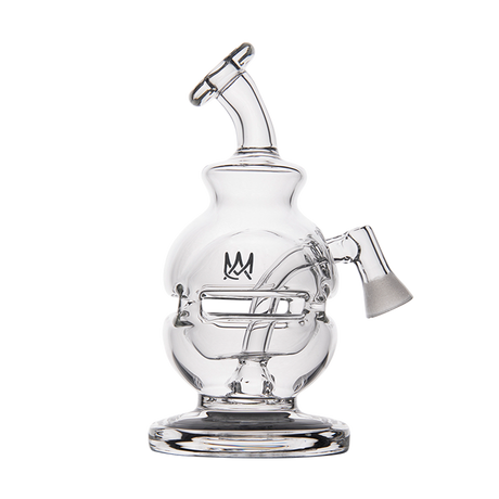 MJ Arsenal Royale Vape Edition mini dab rig with clear glass and side percolator
