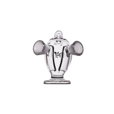 MJ Arsenal Dubbler Original Double Bubbler, 45-degree joint, portable design, front view on white background