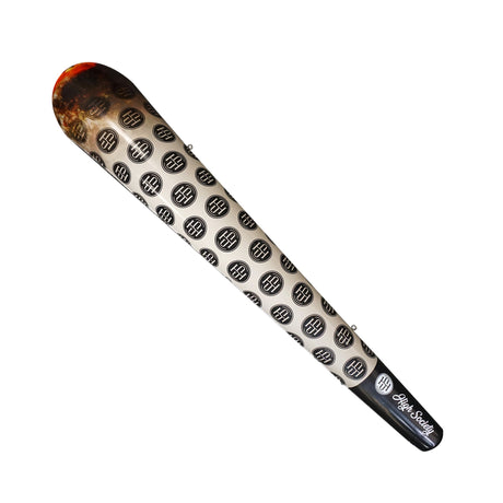 High Society Inflatable Pre-Roll Cone with logo pattern, easy to carry, white background