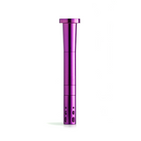 Chill Purple Break Resistant Downstem for Bongs, Front View on White Background