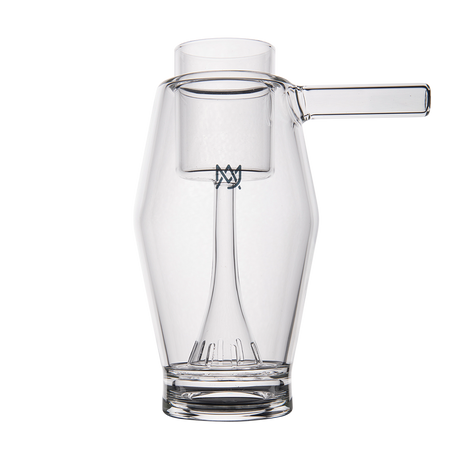 MJ Arsenal Proxy Bubbler for Dabbing, Clear Borosilicate Glass, Front View