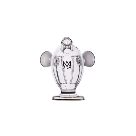 MJ Arsenal Dubbler Original Double Bubbler front view, compact design with dual chambers for dry herbs