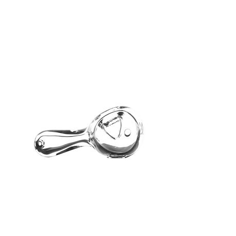 MJ Arsenal Pioneer Hand Pipe - Clear Glass Classic Design - Top View