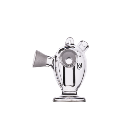 MJ Arsenal Dubbler Original Double Bubbler, borosilicate glass, 45-degree view
