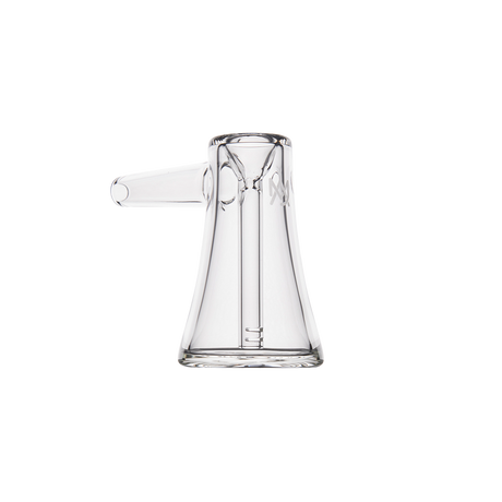 MJ Arsenal Vulkan Bubbler with Compact Design - Clear Glass Side View
