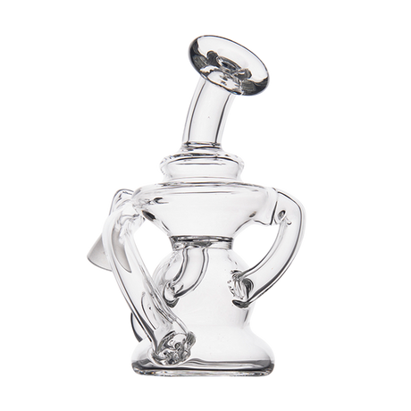 MJ Arsenal Hydra Vape Edition - Portable Clear Glass E-Rig with Halo Ceramic Insert