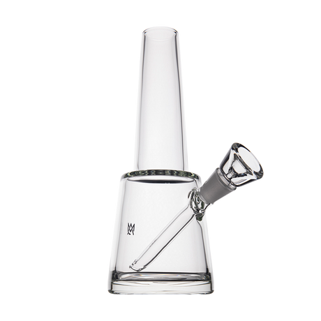 MJ Arsenal Summit Premium Borosilicate Glass Bong with 14mm Joint - Front View on White
