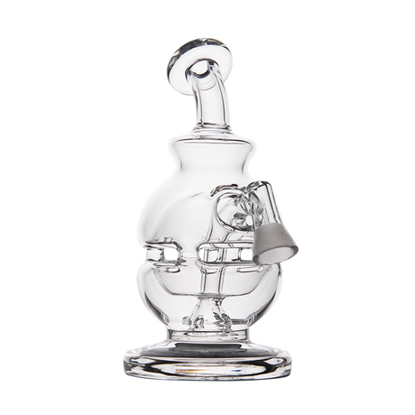 MJ Arsenal Royale Vape Edition mini dab rig with quartz banger front view on white background