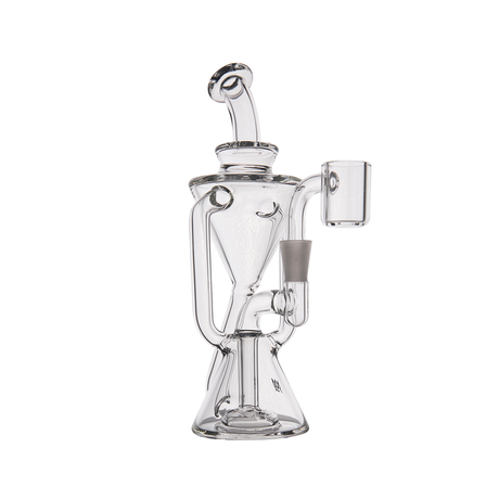 MJ Arsenal Time Turner Mini Dab Rig with Quartz Bucket - Compact Design Front View