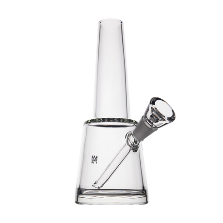 MJ Arsenal Summit Borosilicate Glass Bong with Clear 14mm Joint - Front Angle View