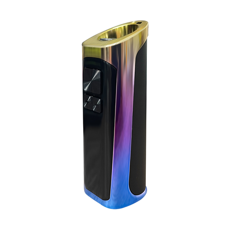 Cartisan Tac Vaporizer in Rainbow - Sleek, Portable Design with Easy-to-Use Buttons - Front View