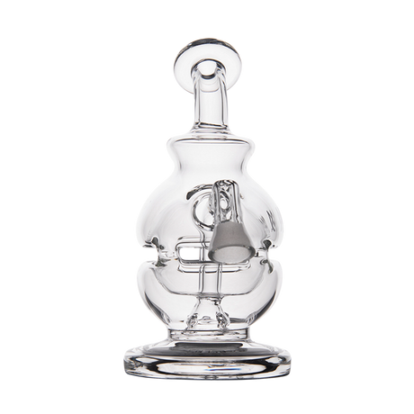 MJ Arsenal Royale Vape Edition compact e-rig with clear glass design, front view on a white background