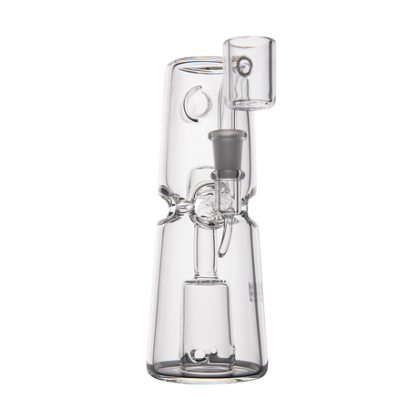MJ Arsenal Turret Mini Dab Rig with Quartz Bucket - Compact Design Front View