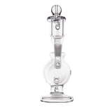 MJ Arsenal Atlas Mini Dab Rig, Honeycomb Percolation, Double Ball Design, Front View