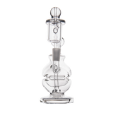 MJ Arsenal Royale Mini Dab Rig with Quartz Bucket and Dual Filtration, 5-inch, front view