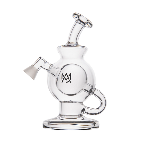 MJ Arsenal Atlas Vape Edition - Compact Glass Dab Rig with Quartz Banger - Front View
