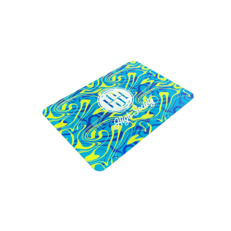 High Society Rectangle Dab Mat - Shaman Design Top View on White Background