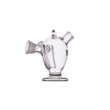 MJ Arsenal Dubbler Original Double Bubbler, compact and portable design, made with borosilicate glass, front view