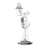 MJ Arsenal Apollo Mini Dab Rig - 7" Compact Design with Puck Perc, Side View