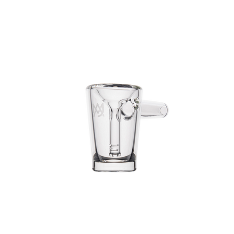MJ Arsenal Basin Compact Bubbler with advanced water filtration, side view on white background