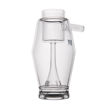 MJ Arsenal Proxy Bubbler - Clear Borosilicate Glass Dabbing Accessory, Front View