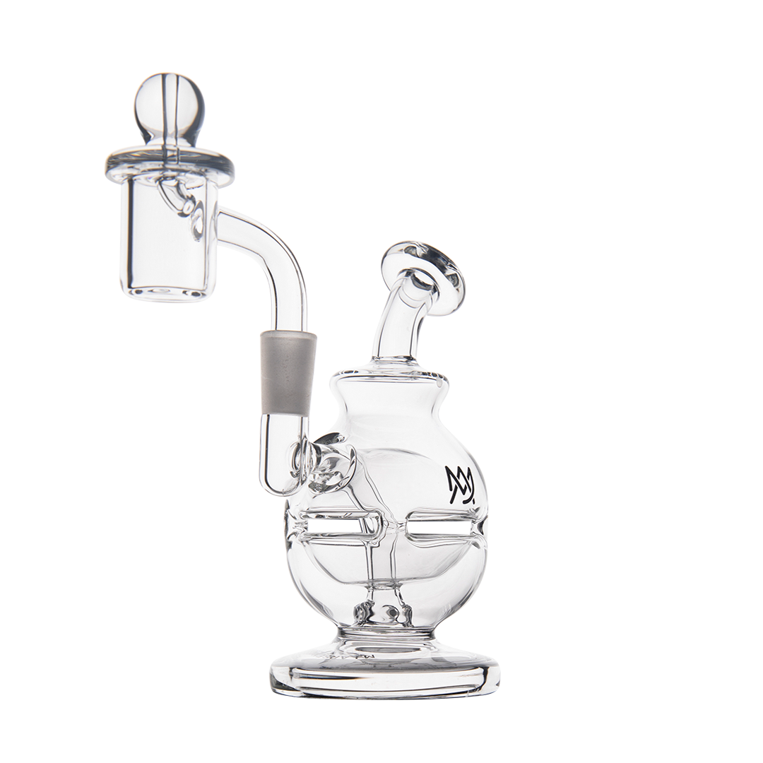 MJ Arsenal Royale Mini Dab Rig with 10mm Female Joint and Banger Hanger Design