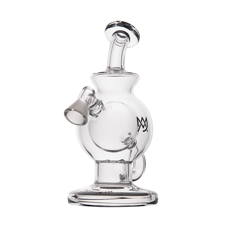 MJ Arsenal Atlas Vape Edition mini dab rig front view with compact design for portability