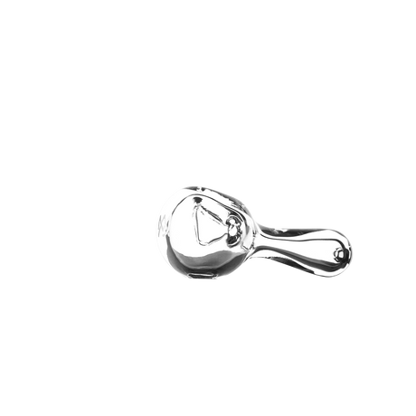 MJ Arsenal Pioneer Hand Pipe - Classic Style, Compact & Clear Glass, Side View