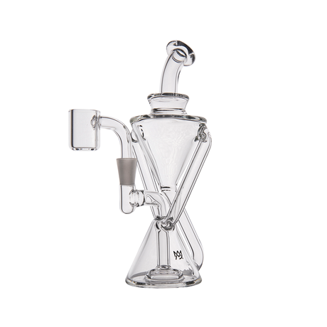 MJ Arsenal Time Turner Mini Dab Rig with Quartz Bucket - Isolated Front View